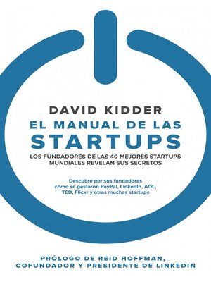 cover image of El manual de las startups